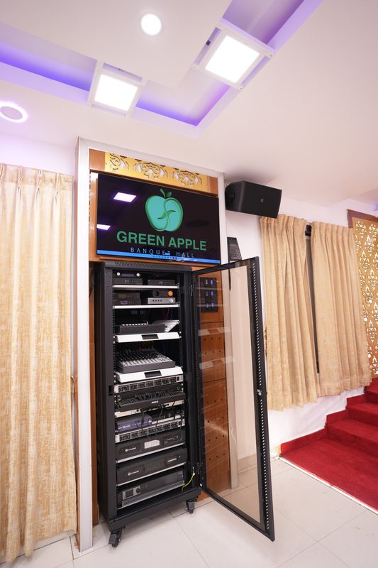 Audio-visual rack