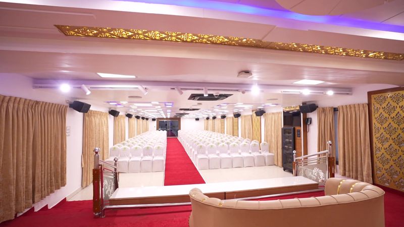 The stage
